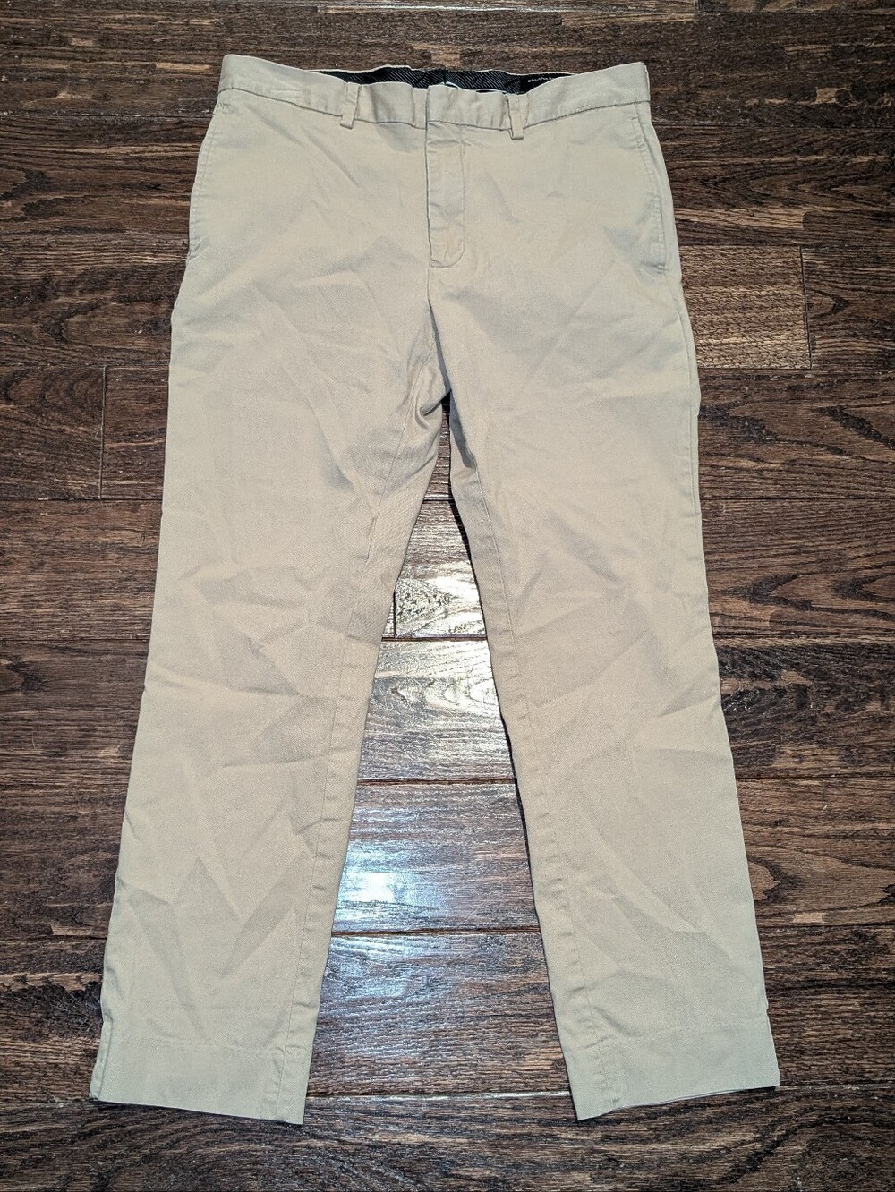 Banana Republic Aiden Fit Khaki Chino Straight Leg